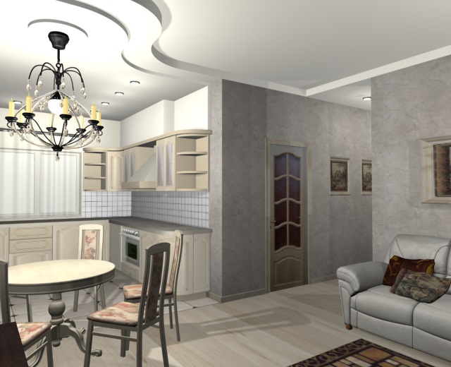 интерьер гостиной