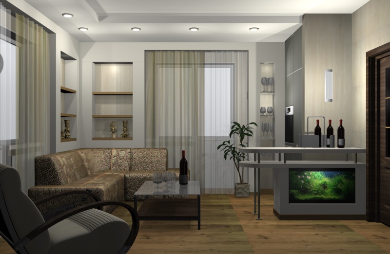 гостиная интерьер