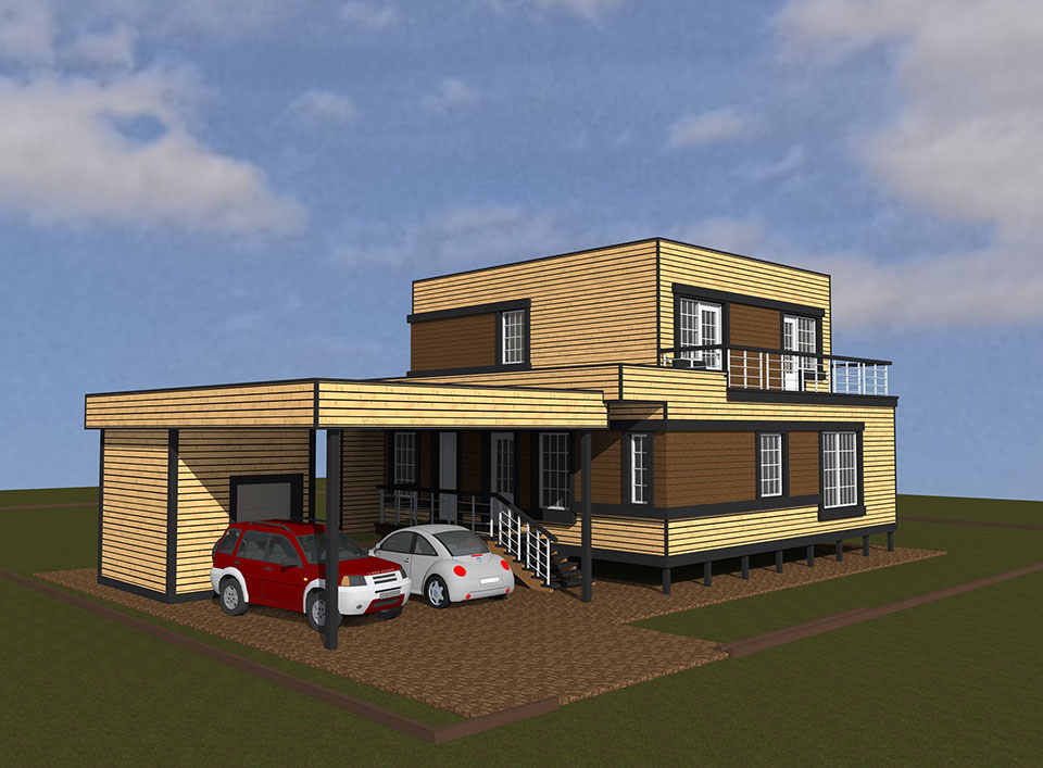 Коттедж проект