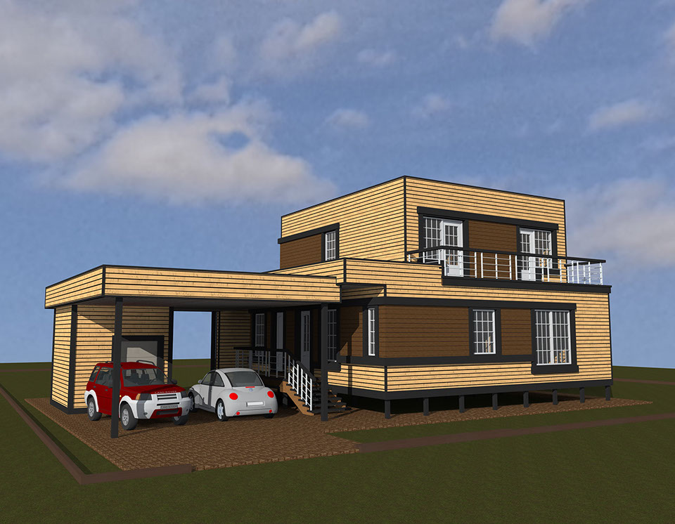 Коттедж проект