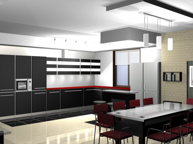 интерьер столовой